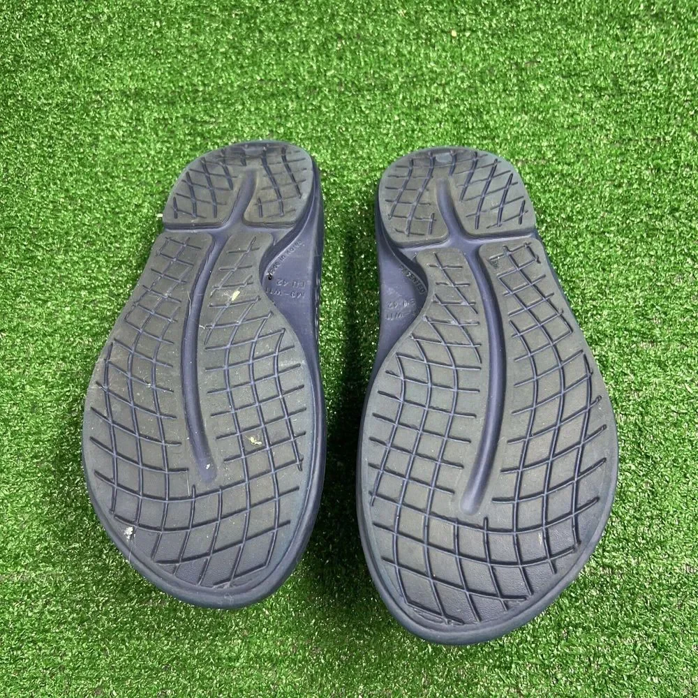 OOFOS Original‎ Blue Recovery Slide Thong Casual Comfort Sandals Size M9 W11
